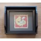 Tray with Tanjore Design Inlaid 6x8 inches - 1
